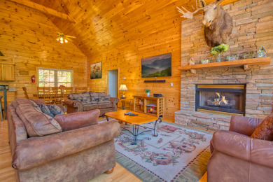 Lake House Gatlinburg's large cabin Lodge with internet, arcade, games, & pool access!, , on West Prong Little Pigeon River - Gatlinburg in Tennessee - Lakehouse Vacation Rental - Lake Home for rent on LakeHouseVacations.com