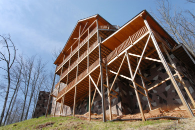 Lake House Splash Mansion It's Time to Make a Splash in the Smokies!, , on West Prong Little Pigeon River - Gatlinburg in Tennessee - Lakehouse Vacation Rental - Lake Home for rent on LakeHouseVacations.com