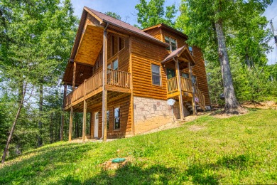 Lake House Smoky Mountain Log Cabin Rental with Panoramic Mountain View and Hot Tub, , on Douglas Lake in Tennessee - Lakehouse Vacation Rental - Lake Home for rent on LakeHouseVacations.com