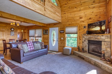 Lake House Smoky Mountain Log Cabin Rental with Panoramic Mountain View and Hot Tub, , on Douglas Lake in Tennessee - Lakehouse Vacation Rental - Lake Home for rent on LakeHouseVacations.com