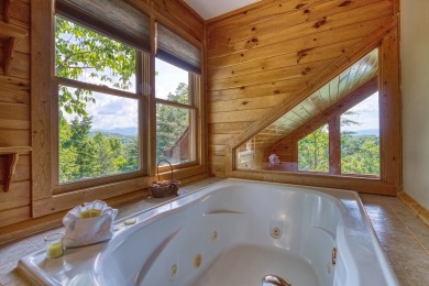Lake House Smoky Mountain Log Cabin Rental with Panoramic Mountain View and Hot Tub, , on Douglas Lake in Tennessee - Lakehouse Vacation Rental - Lake Home for rent on LakeHouseVacations.com