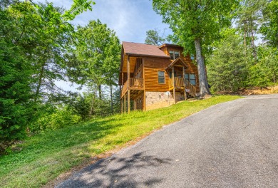 Lake House Smoky Mountain Log Cabin Rental with Panoramic Mountain View and Hot Tub, , on Douglas Lake in Tennessee - Lakehouse Vacation Rental - Lake Home for rent on LakeHouseVacations.com