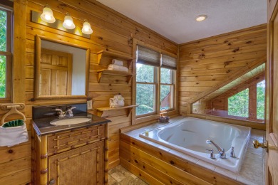 Lake House Smoky Mountain Log Cabin Rental with Panoramic Mountain View and Hot Tub, , on Douglas Lake in Tennessee - Lakehouse Vacation Rental - Lake Home for rent on LakeHouseVacations.com