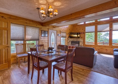 Lake House Smoky Mountain Log Cabin Rental with Panoramic Mountain View and Hot Tub, , on Douglas Lake in Tennessee - Lakehouse Vacation Rental - Lake Home for rent on LakeHouseVacations.com