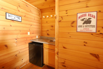 Lake House 1 Bedroom Cabin with Pool Table Behind Dollywood in the Birds Creek Area, , on  in Tennessee - Lakehouse Vacation Rental - Lake Home for rent on LakeHouseVacations.com