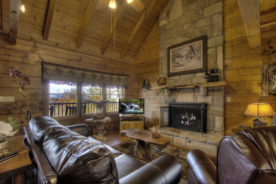 Lake House Secluded Gatlinburg Log Cabin with Incredible Views & Video Arcade Game Room!, , on Douglas Lake in Tennessee - Lakehouse Vacation Rental - Lake Home for rent on LakeHouseVacations.com