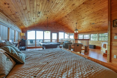 Lake House Morning View is a two story, one bedroom log cabin with a spectacular view!, , on Douglas Lake in Tennessee - Lakehouse Vacation Rental - Lake Home for rent on LakeHouseVacations.com