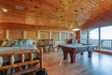 Lake House Morning View is a two story, one bedroom log cabin with a spectacular view!, , on Douglas Lake in Tennessee - Lakehouse Vacation Rental - Lake Home for rent on LakeHouseVacations.com