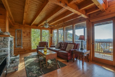 Lake House Morning View is a two story, one bedroom log cabin with a spectacular view!, , on Douglas Lake in Tennessee - Lakehouse Vacation Rental - Lake Home for rent on LakeHouseVacations.com