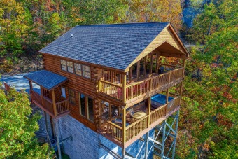 Lake House Morning View is a two story, one bedroom log cabin with a spectacular view!, , on Douglas Lake in Tennessee - Lakehouse Vacation Rental - Lake Home for rent on LakeHouseVacations.com