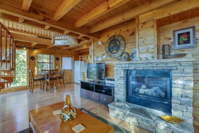 Lake House Morning View is a two story, one bedroom log cabin with a spectacular view!, , on Douglas Lake in Tennessee - Lakehouse Vacation Rental - Lake Home for rent on LakeHouseVacations.com
