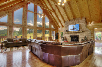 Lake House The Ultimate Premier cabin with 4 King size Master Suites & Flat Sceen TV's!, , on Douglas Lake in Tennessee - Lakehouse Vacation Rental - Lake Home for rent on LakeHouseVacations.com