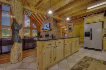 Lake House The Ultimate Premier cabin with 4 King size Master Suites & Flat Sceen TV's!, , on Douglas Lake in Tennessee - Lakehouse Vacation Rental - Lake Home for rent on LakeHouseVacations.com
