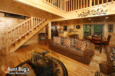 Lake House A Secluded Retreat Your Tranquil Smoky Mountain Hideaway!, , on West Prong Little Pigeon River in Tennessee - Lakehouse Vacation Rental - Lake Home for rent on LakeHouseVacations.com