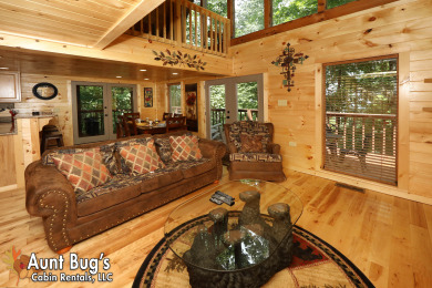 Lake House A Secluded Retreat Your Tranquil Smoky Mountain Hideaway!, , on West Prong Little Pigeon River in Tennessee - Lakehouse Vacation Rental - Lake Home for rent on LakeHouseVacations.com