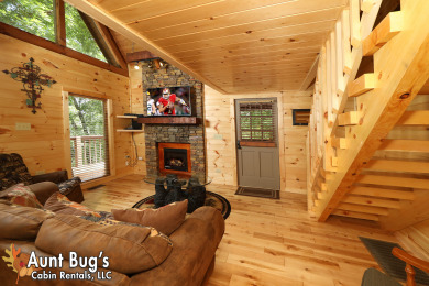 Lake House A Secluded Retreat Your Tranquil Smoky Mountain Hideaway!, , on West Prong Little Pigeon River in Tennessee - Lakehouse Vacation Rental - Lake Home for rent on LakeHouseVacations.com