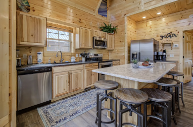 Lake House River Elegance Experience Smoky Mountain Living in Style and Flow!, , on West Prong Little Pigeon River in Tennessee - Lakehouse Vacation Rental - Lake Home for rent on LakeHouseVacations.com
