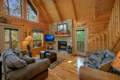 Lake House Boulder Bear Lodge Your Rock-Solid Smoky Mountain Retreat!, , on West Prong Little Pigeon River in Tennessee - Lakehouse Vacation Rental - Lake Home for rent on LakeHouseVacations.com