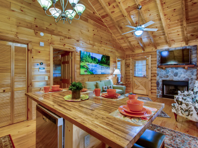 Lake House A River Adventure Dive into Delight at Your Riverside Retreat!, , on West Prong Little Pigeon River in Tennessee - Lakehouse Vacation Rental - Lake Home for rent on LakeHouseVacations.com