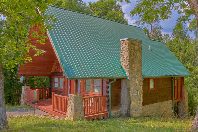 Lake House Romantic 1 Bedroom Pigeon Forge Cabin with pool table, Big screen TV, & views, , on Douglas Lake in Tennessee - Lakehouse Vacation Rental - Lake Home for rent on LakeHouseVacations.com