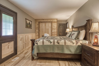 Lake House 2 Bedroom Stream Cabin with a Bonus Bunk Bed Room located in Wears Valley!, , on Douglas Lake in Tennessee - Lakehouse Vacation Rental - Lake Home for rent on LakeHouseVacations.com