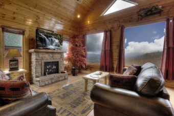Lake House Pigeon Forge log cabin pool access, Big TVs, arcade game, & awesome views!, , on Douglas Lake in Tennessee - Lakehouse Vacation Rental - Lake Home for rent on LakeHouseVacations.com