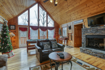 Lake House Log Cabin Next To Dollywood & Splash Country indoor pool & arcade game!, , on Douglas Lake in Tennessee - Lakehouse Vacation Rental - Lake Home for rent on LakeHouseVacations.com