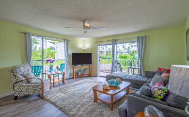 Lake House Classic Hawaiian Charmer - Spacious and Cheerful w Large Wraparound Lanai , , on Kauai - Princeville in Hawaii - Lakehouse Vacation Rental - Lake Home for rent on LakeHouseVacations.com