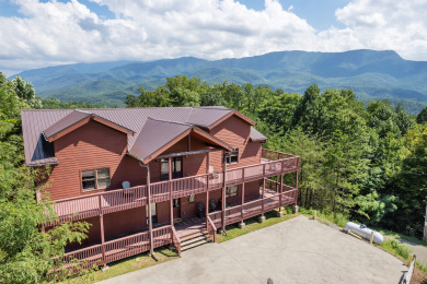 Lake House Pinnacle Pool View Lodge The Ultimate Vantage Point for Fun and Relaxation!, , on West Prong Little Pigeon River - Gatlinburg in Tennessee - Lakehouse Vacation Rental - Lake Home for rent on LakeHouseVacations.com