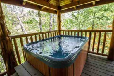 Lake House Beautiful Pet-Friendly Cabin with Hot Tub, Game Room, and Mountain Views , , on Douglas Lake in Tennessee - Lakehouse Vacation Rental - Lake Home for rent on LakeHouseVacations.com