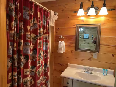 Lake House Beautiful Pet-Friendly Cabin with Hot Tub, Game Room, and Mountain Views , , on Douglas Lake in Tennessee - Lakehouse Vacation Rental - Lake Home for rent on LakeHouseVacations.com