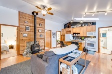Lakehouse Vacation Rental - Lake Homes for rent on LakeHouseVacations.com, Lake property, Lake House Lake House Mt. Baker Lodging Cabin #64 – Wifi, Wood Stove, Sleeps 6!, , on Nooksack River in Washington - Lakehouse Vacation Rental - Lake Home for rent on LakeHouseVacations.com