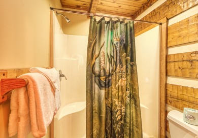 Lake House A Little Sip of Heaven in the Smokies! , , on West Prong Little Pigeon River - Gatlinburg in Tennessee - Lakehouse Vacation Rental - Lake Home for rent on LakeHouseVacations.com