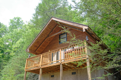 Lake House Wild Thing You'll Go Wild for This Smoky Mountain Cabin!, , on West Prong Little Pigeon River - Gatlinburg in Tennessee - Lakehouse Vacation Rental - Lake Home for rent on LakeHouseVacations.com