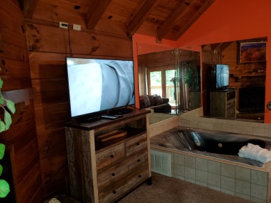 Lake House Wild Thing You'll Go Wild for This Smoky Mountain Cabin!, , on West Prong Little Pigeon River - Gatlinburg in Tennessee - Lakehouse Vacation Rental - Lake Home for rent on LakeHouseVacations.com