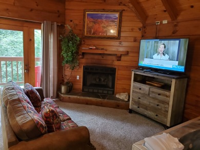 Lake House Wild Thing You'll Go Wild for This Smoky Mountain Cabin!, , on West Prong Little Pigeon River - Gatlinburg in Tennessee - Lakehouse Vacation Rental - Lake Home for rent on LakeHouseVacations.com