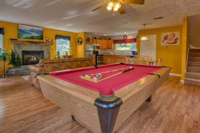 Lake House Heavenly Hideaway - Gatlinburg Chalet with Hot Tub & Pool Table!, , on West Prong Little Pigeon River - Gatlinburg in Tennessee - Lakehouse Vacation Rental - Lake Home for rent on LakeHouseVacations.com