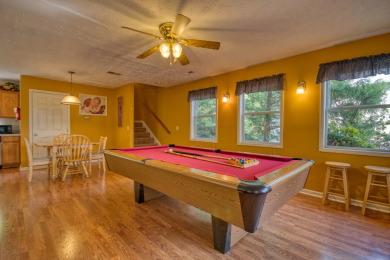 Lake House Heavenly Hideaway - Gatlinburg Chalet with Hot Tub & Pool Table!, , on West Prong Little Pigeon River - Gatlinburg in Tennessee - Lakehouse Vacation Rental - Lake Home for rent on LakeHouseVacations.com