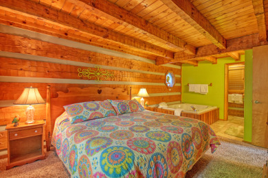 Lake House Get Your Gatlinburg Groove On! - Fun-Filled Cabin for Up to Four Guests, , on West Prong Little Pigeon River - Gatlinburg in Tennessee - Lakehouse Vacation Rental - Lake Home for rent on LakeHouseVacations.com