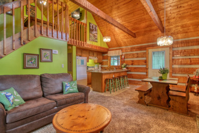 Lake House Get Your Gatlinburg Groove On! - Fun-Filled Cabin for Up to Four Guests, , on West Prong Little Pigeon River - Gatlinburg in Tennessee - Lakehouse Vacation Rental - Lake Home for rent on LakeHouseVacations.com