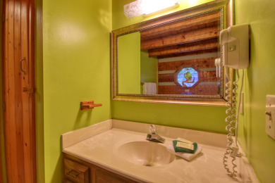 Lake House Get Your Gatlinburg Groove On! - Fun-Filled Cabin for Up to Four Guests, , on West Prong Little Pigeon River - Gatlinburg in Tennessee - Lakehouse Vacation Rental - Lake Home for rent on LakeHouseVacations.com