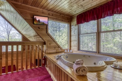 Lake House 1 Bedroom 1 Bathroom Romantic Honeymoon Cabin with Hot Tub and Jacuzzi!, , on West Prong Little Pigeon River - Gatlinburg in Tennessee - Lakehouse Vacation Rental - Lake Home for rent on LakeHouseVacations.com