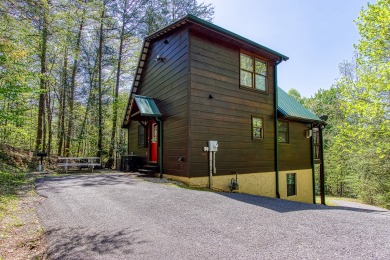 Lake House 1 Bedroom 1 Bathroom Romantic Honeymoon Cabin with Hot Tub and Jacuzzi!, , on West Prong Little Pigeon River - Gatlinburg in Tennessee - Lakehouse Vacation Rental - Lake Home for rent on LakeHouseVacations.com