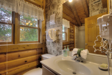 Lake House Lucky Logs Hit the Jackpot with Your Smoky Mountain Getaway!, , on West Prong Little Pigeon River in Tennessee - Lakehouse Vacation Rental - Lake Home for rent on LakeHouseVacations.com