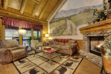 Lake House Lucky Logs Hit the Jackpot with Your Smoky Mountain Getaway!, , on West Prong Little Pigeon River in Tennessee - Lakehouse Vacation Rental - Lake Home for rent on LakeHouseVacations.com