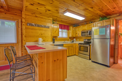 Lake House Buddy Bear Your Luxurious Smoky Mountain Cabin Getaway!, , on West Prong Little Pigeon River in Tennessee - Lakehouse Vacation Rental - Lake Home for rent on LakeHouseVacations.com