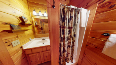 Lake House Buddy Bear Your Luxurious Smoky Mountain Cabin Getaway!, , on West Prong Little Pigeon River in Tennessee - Lakehouse Vacation Rental - Lake Home for rent on LakeHouseVacations.com