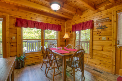 Lake House Buddy Bear Your Luxurious Smoky Mountain Cabin Getaway!, , on West Prong Little Pigeon River in Tennessee - Lakehouse Vacation Rental - Lake Home for rent on LakeHouseVacations.com