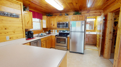 Lake House Buddy Bear Your Luxurious Smoky Mountain Cabin Getaway!, , on West Prong Little Pigeon River in Tennessee - Lakehouse Vacation Rental - Lake Home for rent on LakeHouseVacations.com