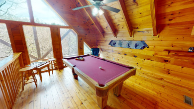 Lake House Buddy Bear Your Luxurious Smoky Mountain Cabin Getaway!, , on West Prong Little Pigeon River in Tennessee - Lakehouse Vacation Rental - Lake Home for rent on LakeHouseVacations.com